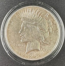 1922-D Peace Silver Dollar