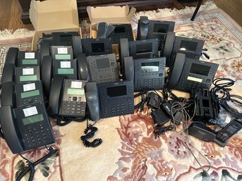 Lot Of Office System Phones