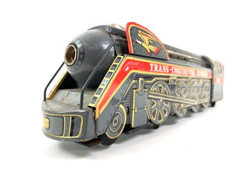 Vintage Tin Litho Battery Operated Train*