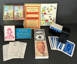 Vintage Playing Card Lot: READ Description For Itemization