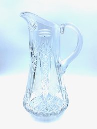 Gorgeous Cut Crystal Pitcher