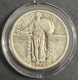 1928 Standing Liberty Silver Quarter