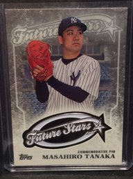 2015 Topps Future Stars Masahiro Tanaka Rookie Insert Card - M