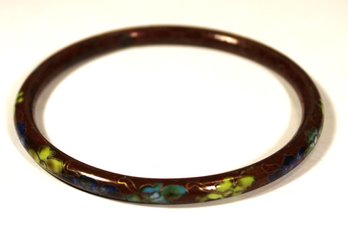 FINE CLOISONNE ENAMLE CHINESE BANGLE BRACELET