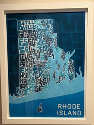 Framed Art - Rhode Island