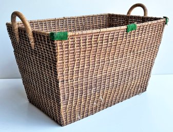A Vintage Wicker Basket