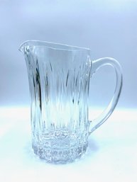 Weighted Crystal Rock Water Pitcher