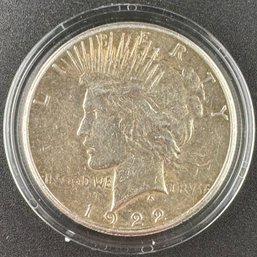 1922-S Peace Silver Dollar