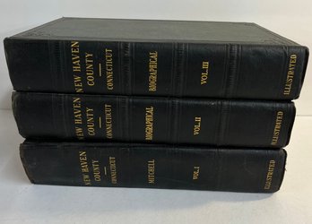 New Haven County Connecticut Biographical Volumes 1, 2, & 3