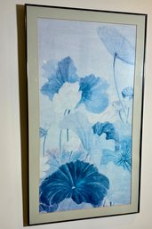 A Chinese Museum Poster, LOTUS IN SUMMER EVENING, After Yun Shou-p'ing