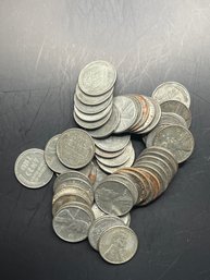 50 Steel Pennies