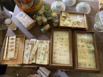 VICTORIAN SHELL CARDS AND SHELLS