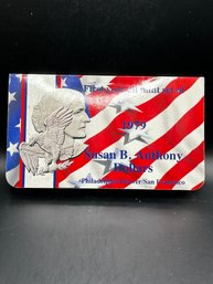 Beautiful 1979 Susan B Anthony Dollar Mints P/D/S