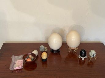 Egg Lot Ostrich Marble