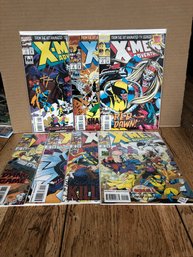 7 X-Men Adventures Comic Books.   Lot 175