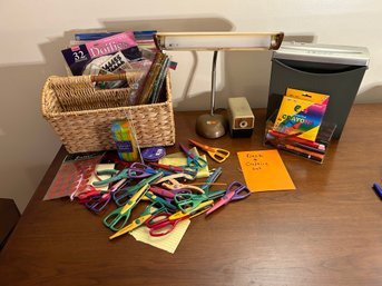 Desk And Craft Lot