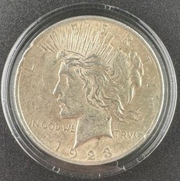 1923 Peace Silver Dollar