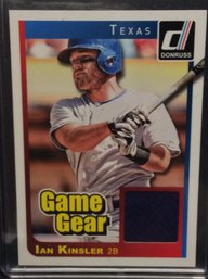 2014 Panini Donruss Game Gear Ian Kinsler Jersey Relic Card - M