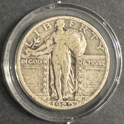 1929 Standing Liberty Silver Quarter