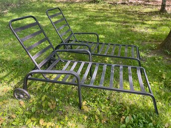 Vintage Chaise Lounges - Set Of 2 ~ #2