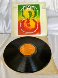 1968 Pressing Of Hair (Original Broadway Cast Recording) Vintage Vinyl LP Record