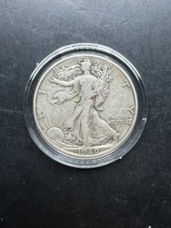 1940 Walking Liberty Silver Half Dollar