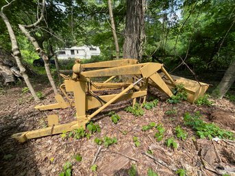 AN OLD PLOW ATTACHMENT FOR PARTS OR SALVAGE