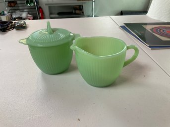 Jadeite Sugar Bowl/creamer