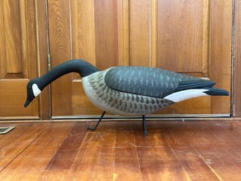 Another Magnificent Large Canada Goose Decoy By Claude Woodington, Signed & Dated, #2