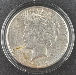 1923-S Peace Silver Dollar