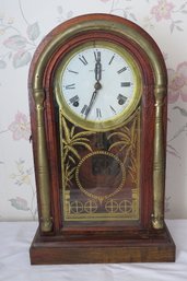 An Seikosha Tall Mantle Clock