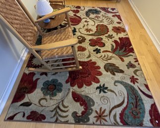 A ROOM SIZE CONTEMPORARY RUG