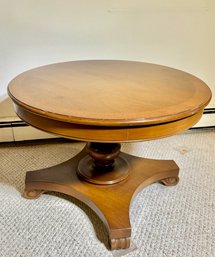 Round Banded Art Deco Table, Germany, 20th Century