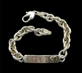 Vintage 14K Gold And Sterling Silver 'Megan' Bracelet