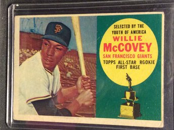 1961 Topps Willie McCovey All Star - M
