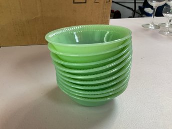 10 Jadeite Bowls