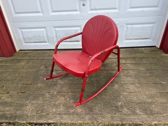 Metal Rocking Chair