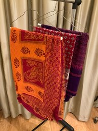 Printed Saris Lot 2