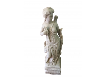 Neoclassical Greek Goddess Artemis Statue