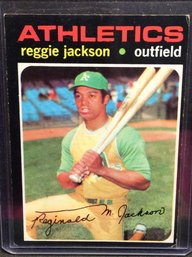 1971 Topps Reggie Jackson - M