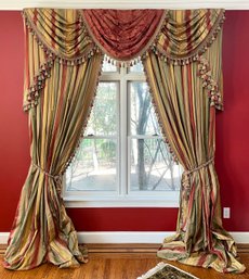 High Quality Custom Lined Drapery And Valence