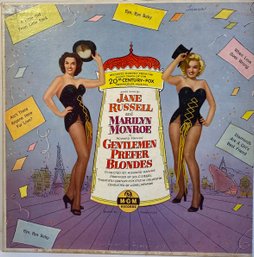 Vintage Marilyn Monroe & Jane Russell Vinyl Record