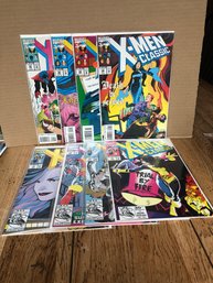 8 X-men Classic Comic Books.   Lot 178