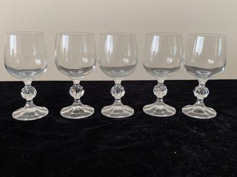 5 Piece Wine Glasses Collection