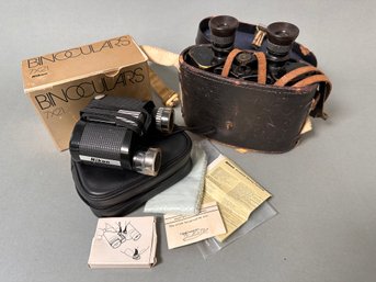 Two Vintage Binoculars