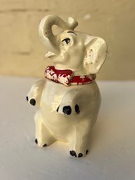 Vintage SHAWNEE POTTERY CO. Lucky Elephant Jar
