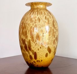 A Large Art Glass Vase