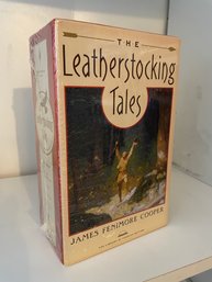 The Leaterstocking Tales- James Fenimore Cooper. Two Books Slipcase Set. The Library Of America . Sealed (B17)