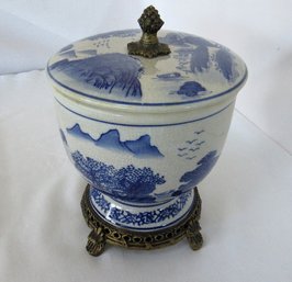 Formalities Baum Bros. Asian Lidded Urn