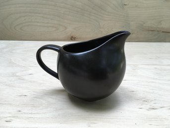 VINTAGE MIKASA CHOCOLATE GC501 STONEWARE CREAMER GRAVY BOAT SYRUP